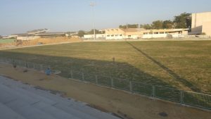האצטדיון החדש בשדרות.מתחילים לראות את הדשא
