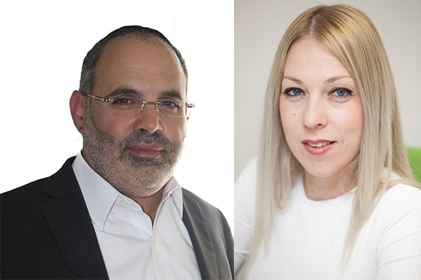 משה מור יוסף ופלורין גדלבסקי. צילום: הרשות לפיתוח הנגב ואור אלכסונברג