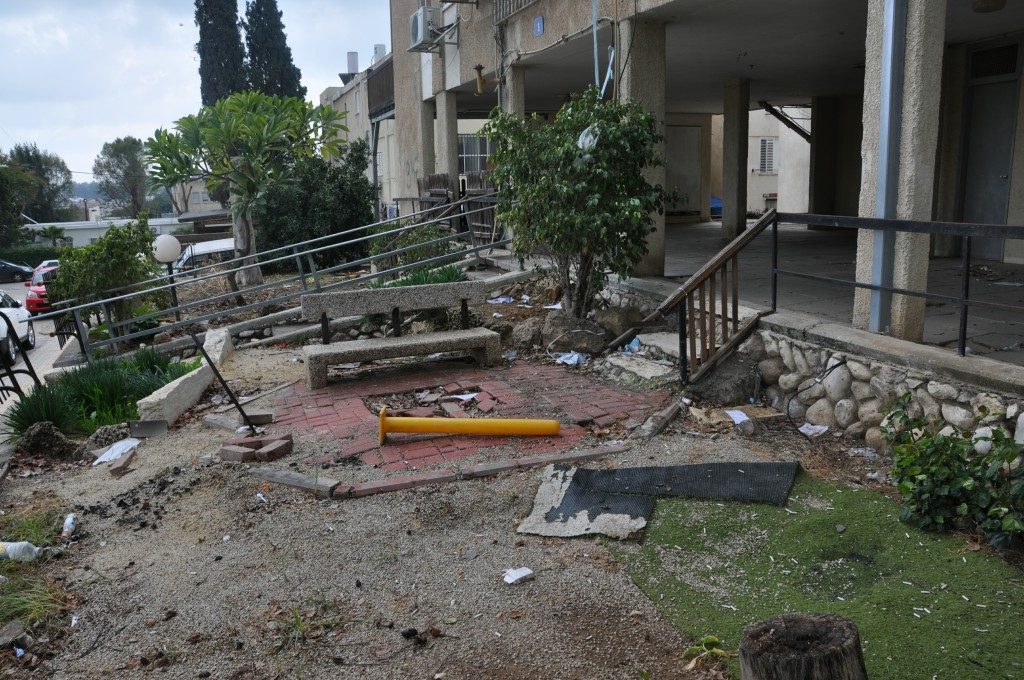 רחוב הורד בשדרות. צילום: מאור מורביה