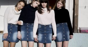 קסטרו חצאית ג'ינס 129.90 שח חורף 2017-18 צילום דנה קרן