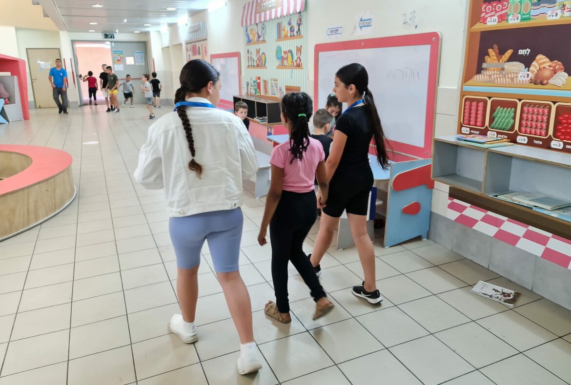 ילדי פותחים עתיד מאתרים ילדים בודדים בהפסקות צילום ענת מחנאי~1