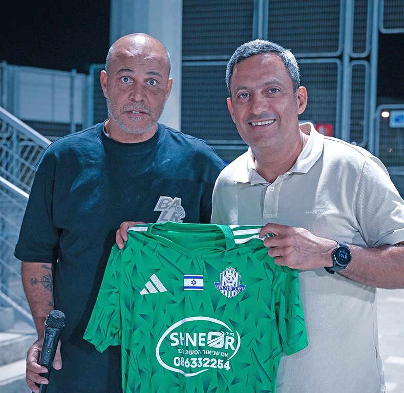 עם ראש העיר אלון דוידי