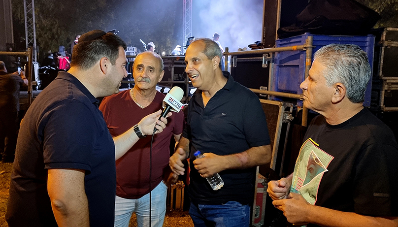 להקת שפתיים בניסיון האיחוד הקודם בפסטיבל הבירה 2022 . צילום: אורי גבאי